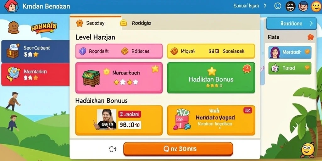 Berbagai event menarik dengan hadiah menggiurkan.