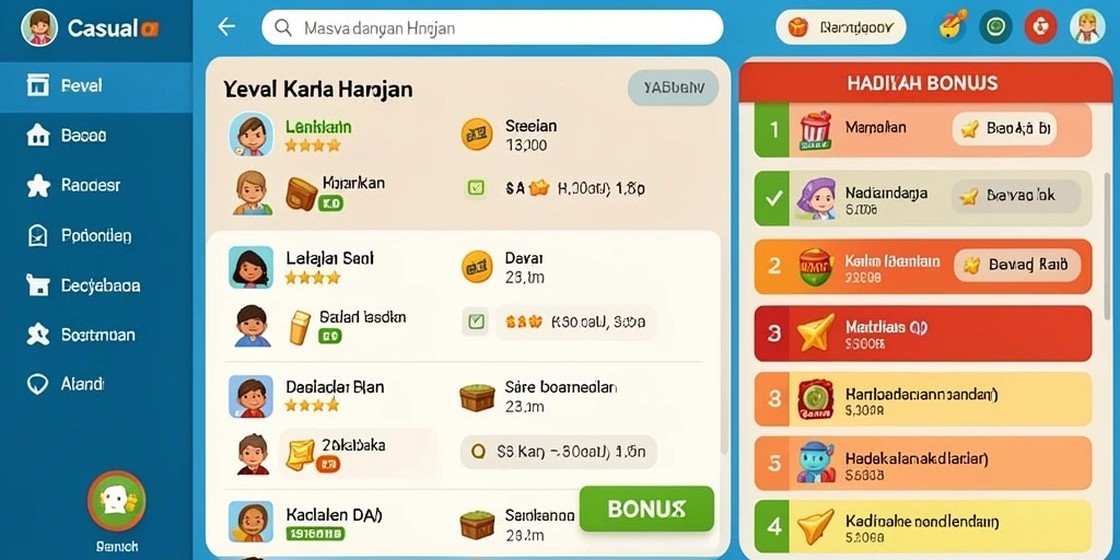 Gambar menunjukkan tantangan baru yang diperkenalkan di level terbaru.