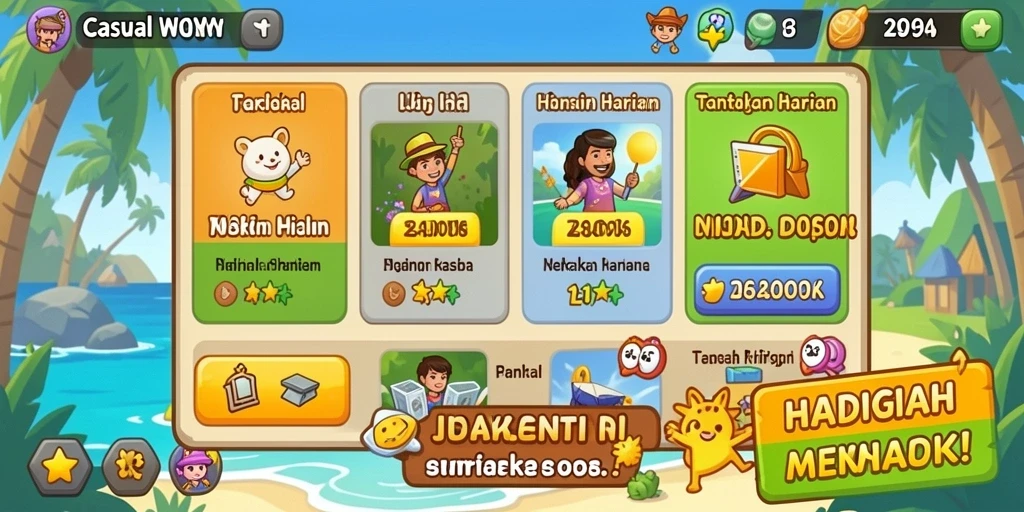 Ragam hadiah menarik yang siap untuk dimenangkan.