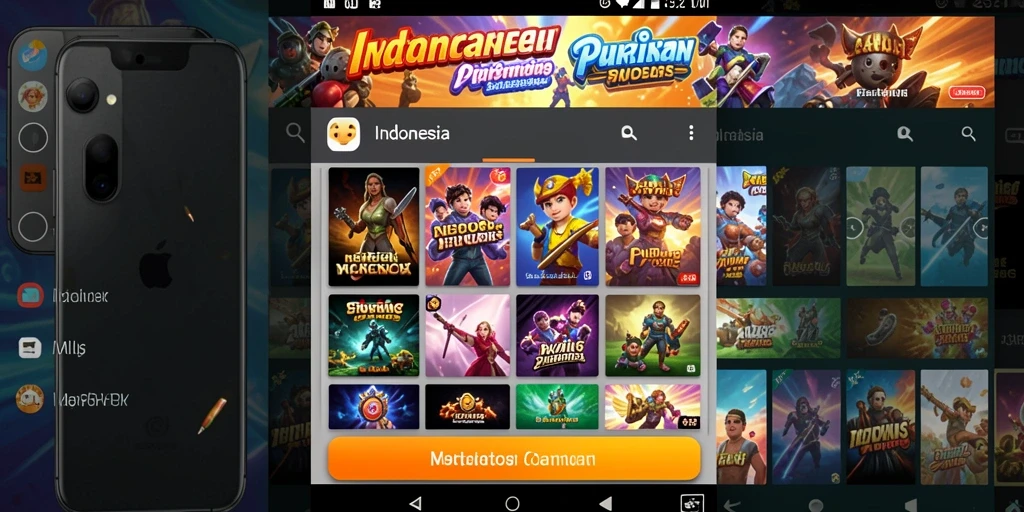 Cuplikan misi yang menunjukkan berbagai item yang bisa dikumpulkan.