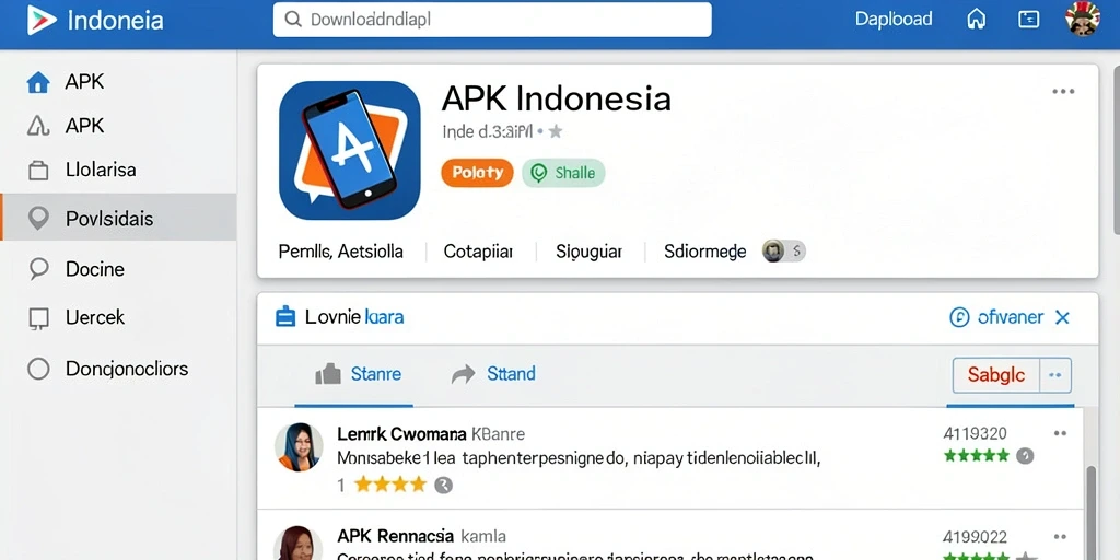 Tampilan antarmuka yang mudah dinavigasi.